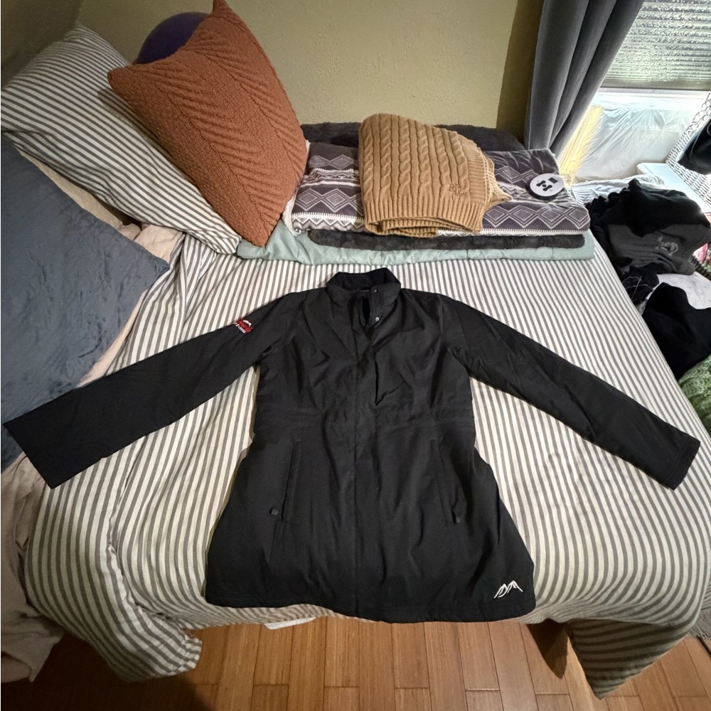 Charles River Apparel Black Coat